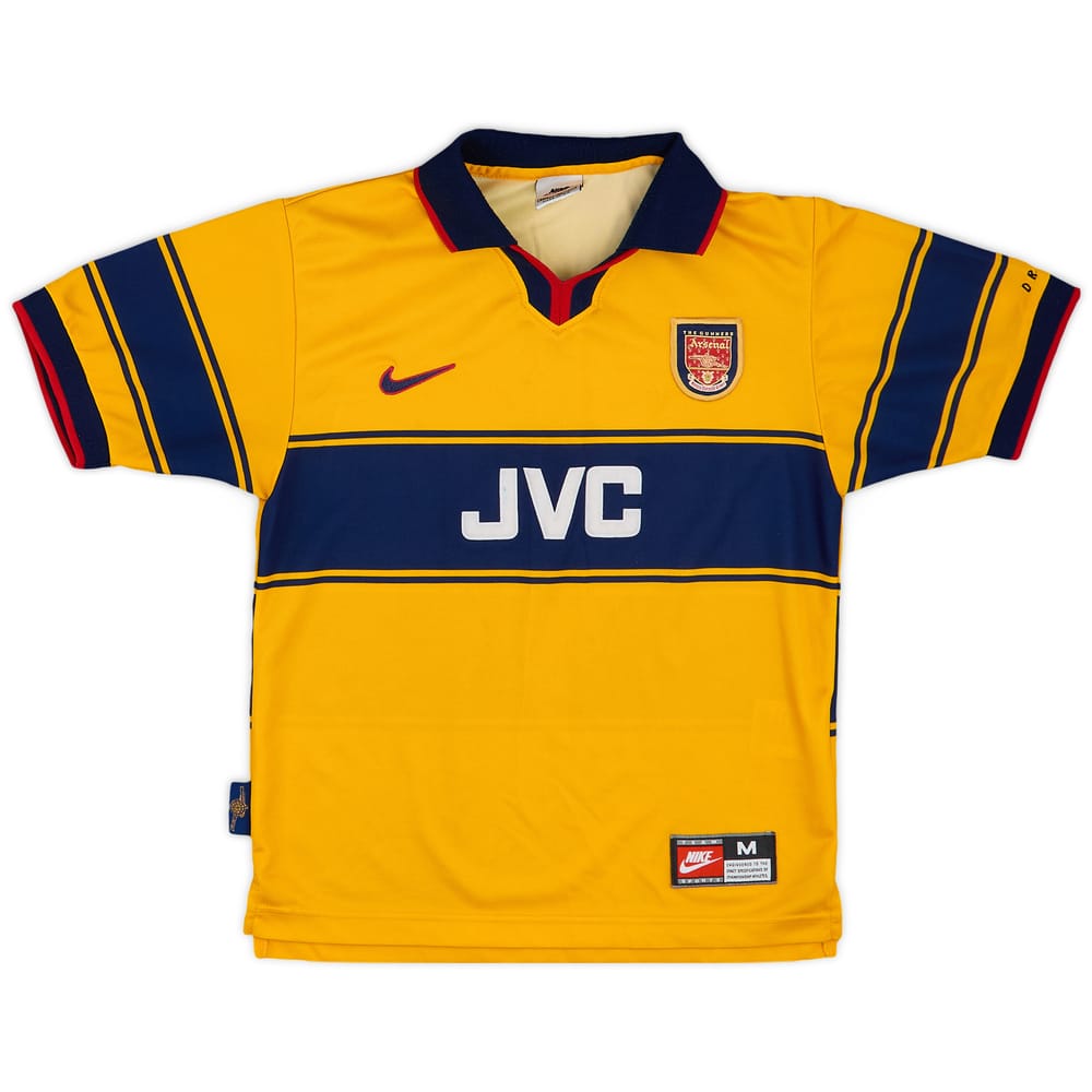 1997-99 Arsenal Away Shirt - 9/10 - (M.Boys)