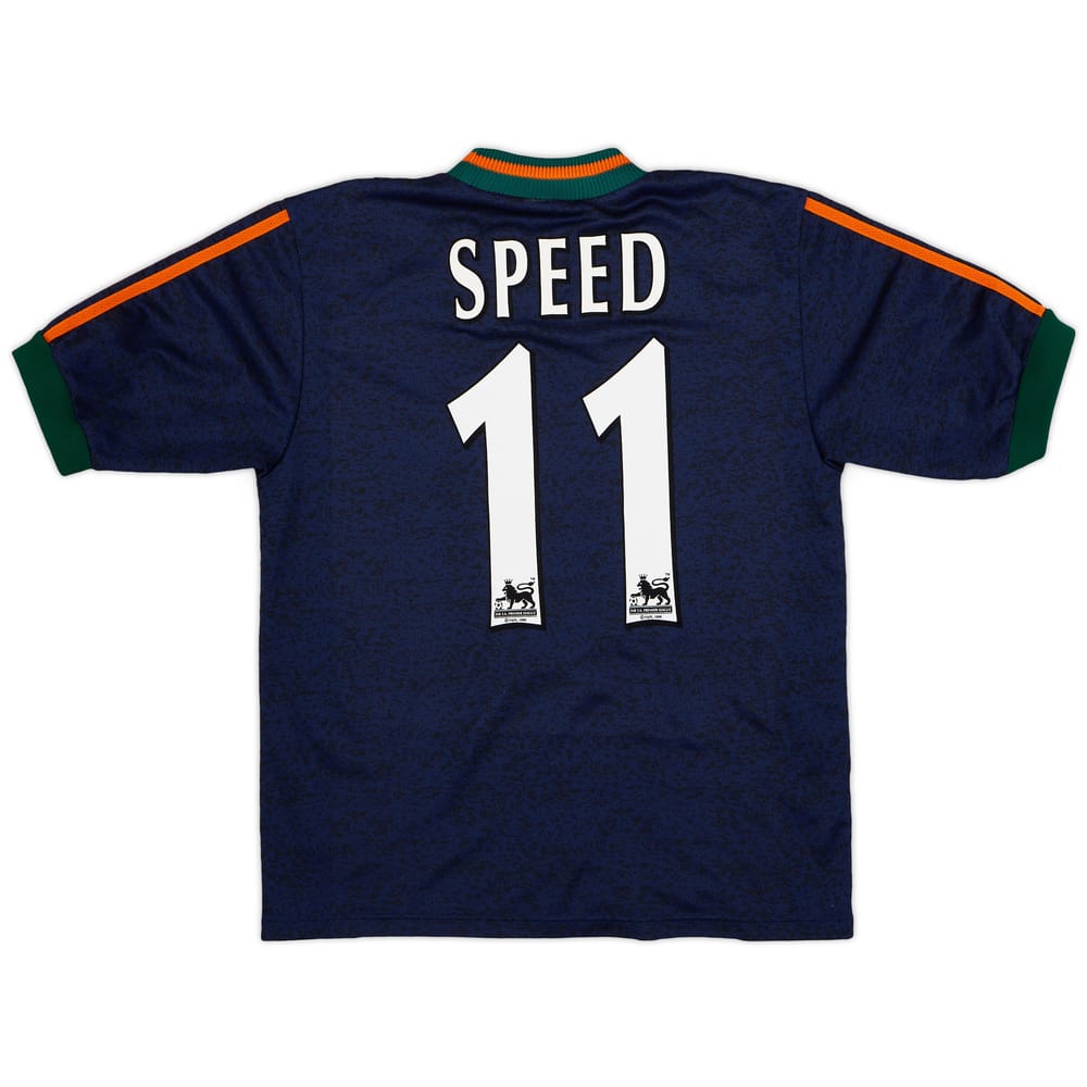 1997-98 Newcastle Away Shirt Speed #11 - 8/10 - (S)
