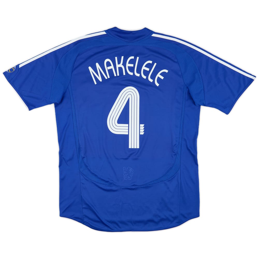 2006-08 Chelsea Home Shirt Makelele #4 - 8/10 - (L)