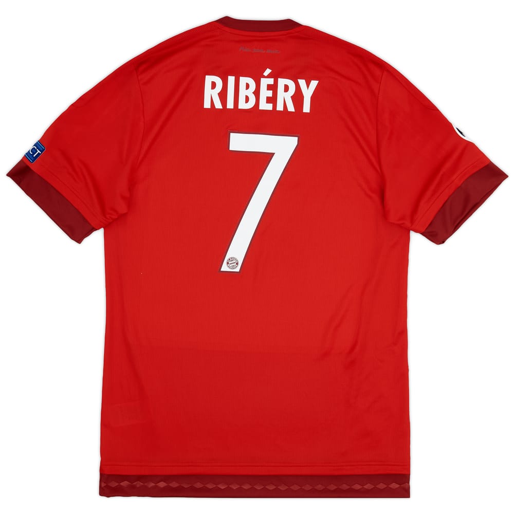 2015-16 Bayern Munich Player Issue Home Shirt Ribery #7 (M/L)