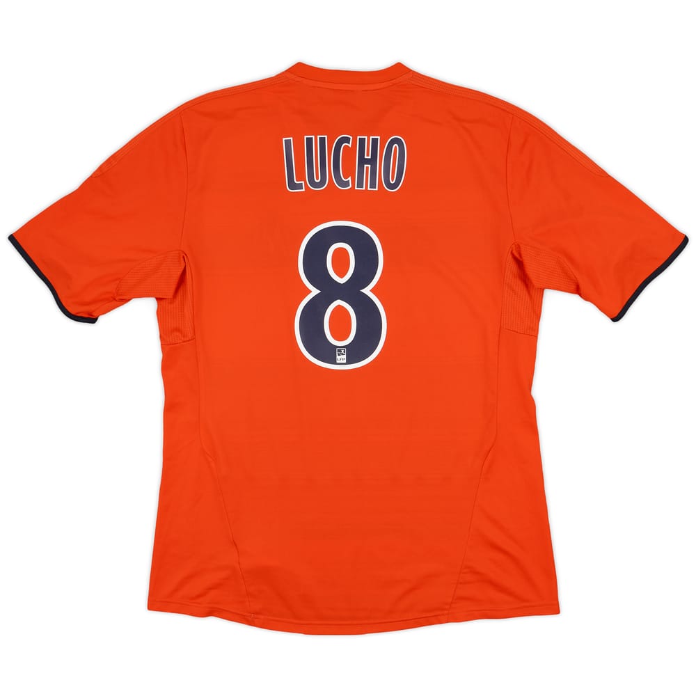 2011-12 Olympique Marseille Third Shirt Lucho #8 - 9/10 - (L)