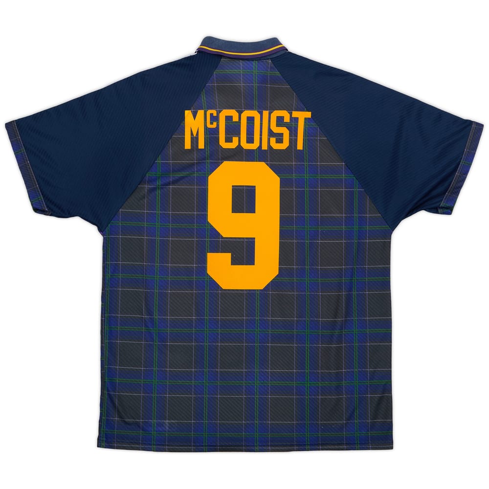 1994-96 Scotland Home Shirt McCoist #9 - 8/10 - (XL)