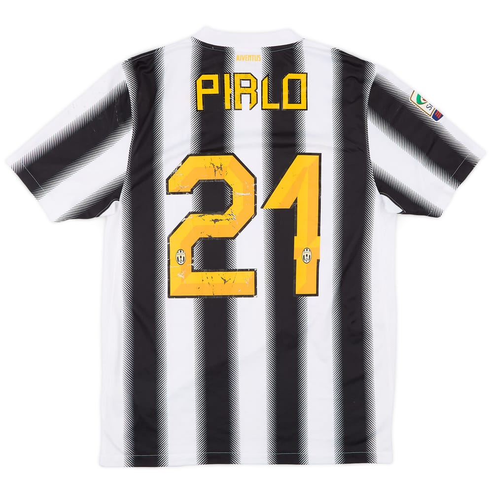 2011-12 Juventus Home Shirt Pirlo #21 - 4/10 - (M)