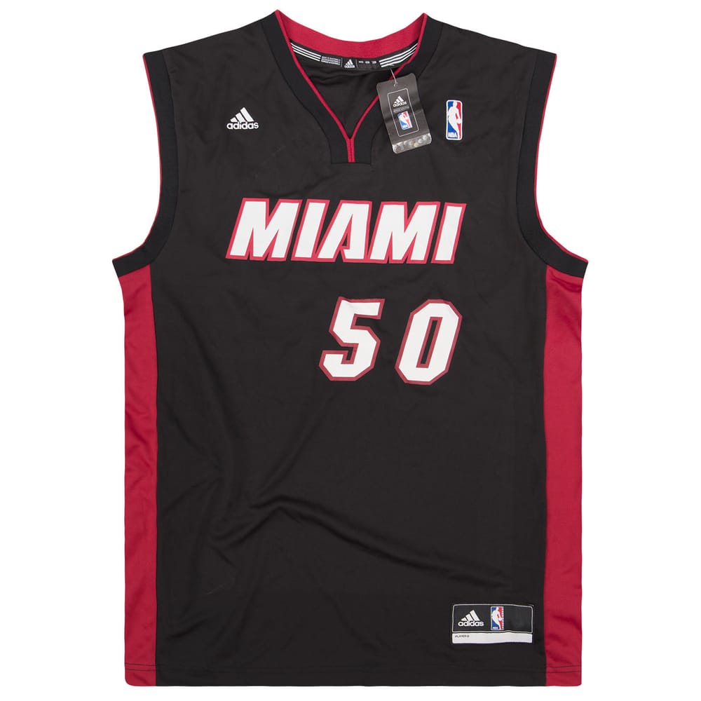 2012-14 Miami Heat Anthony #50 adidas Jersey (Away) M - W/Tags