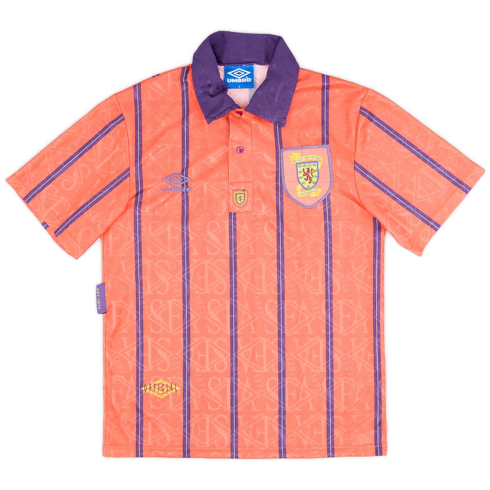 1993-95 Scotland Away Shirt - 6/10 - (S)