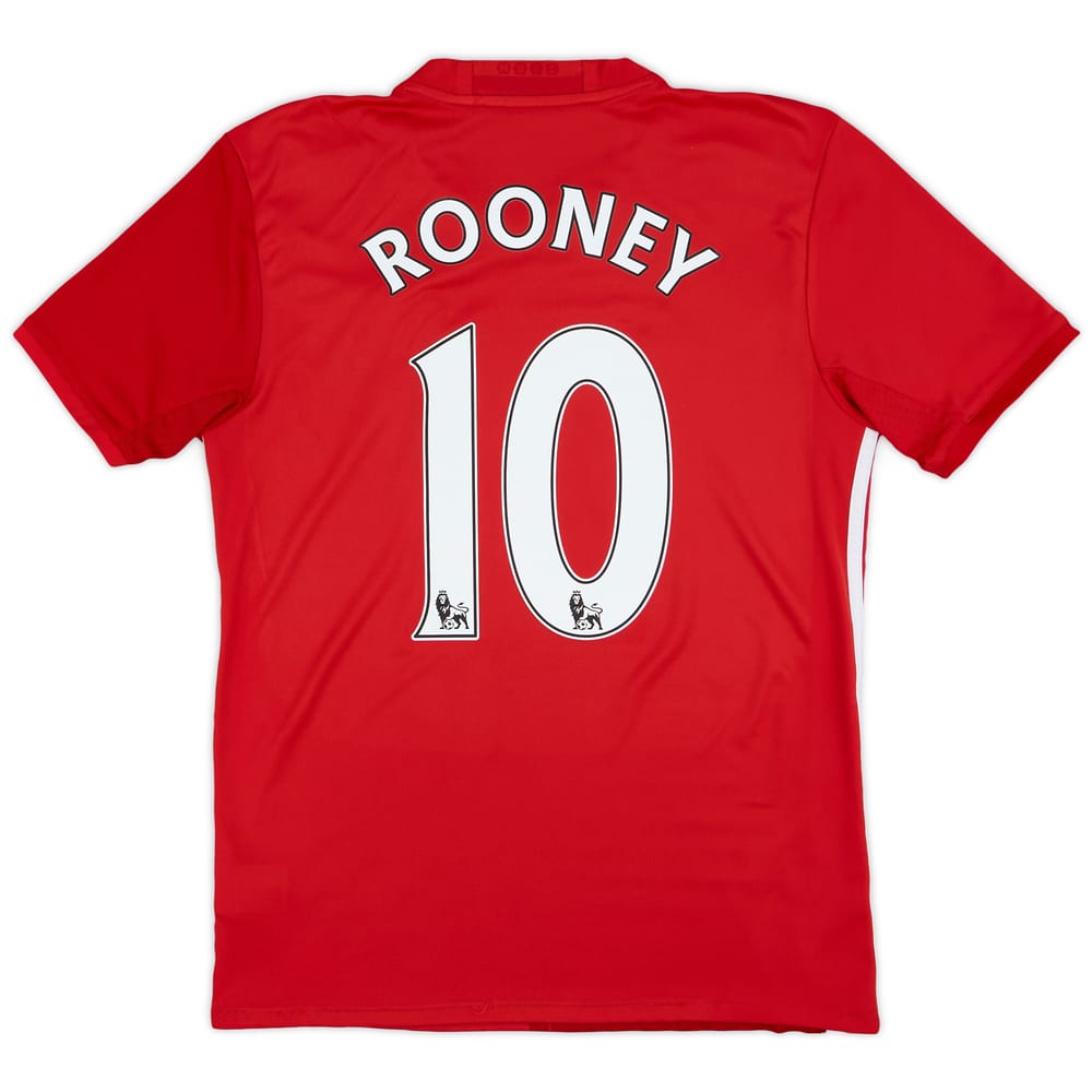 2016-17 Manchester United Home Shirt Rooney #10 - 6/10 - (S)
