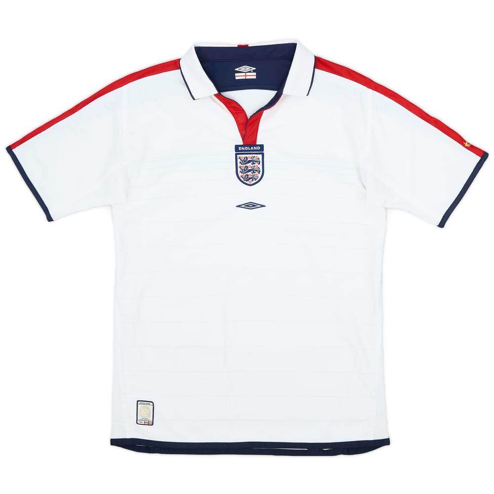 2003-05 England Home Shirt - 6/10 - (XL.Boys)
