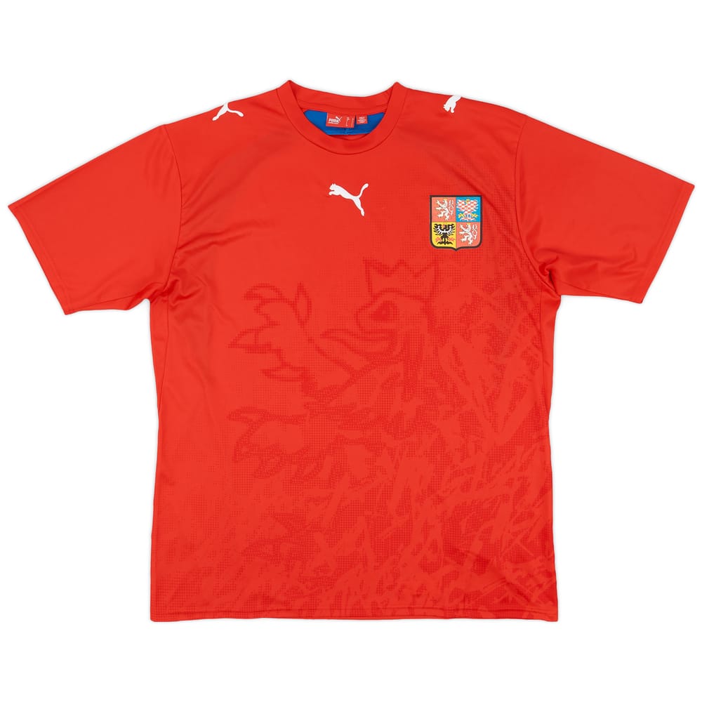 2006-08 Czech Republic Basic Home Shirt - 8/10 - (L)
