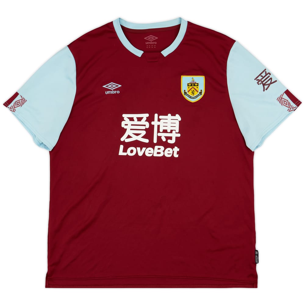 2019-20 Burnley Home Shirt - 7/10 - (XXL)