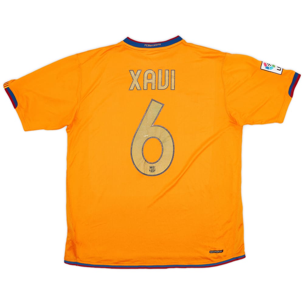 2006-08 Barcelona Away Shirt Xavi #6 - 6/10 - (L)