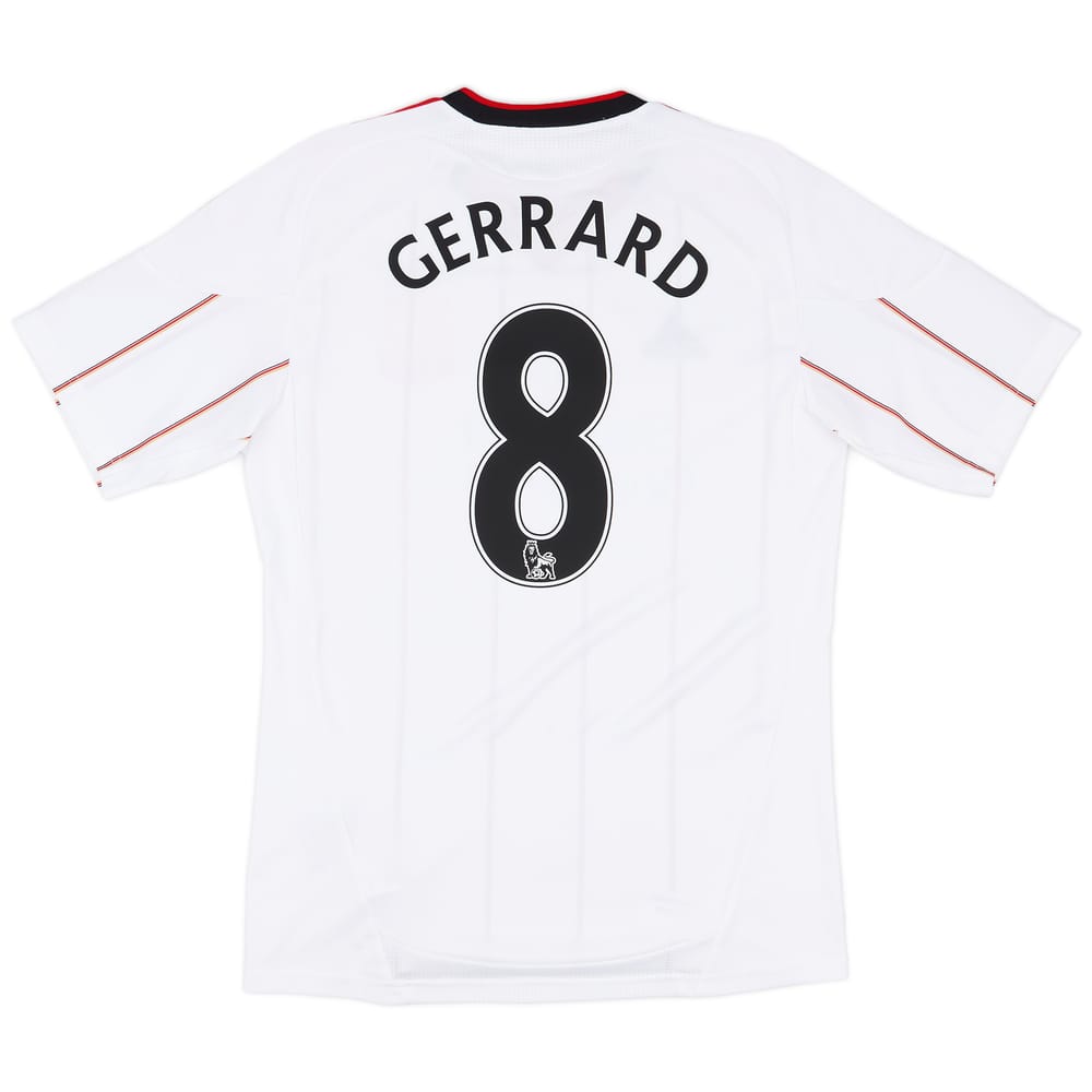 2010-11 Liverpool Away Shirt Gerrard #8 - 7/10 - (S)