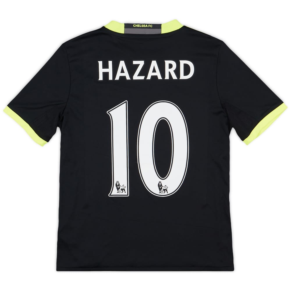 2016-17 Chelsea Away Shirt Hazard #10 - 8/10 - (M.Boys)