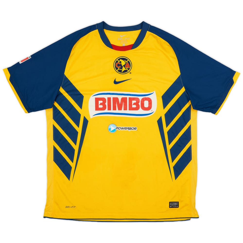 2010-11 Club America Home Shirt - 7/10 - (XL)