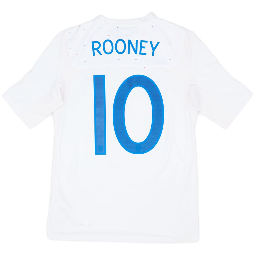 2010-11 England Home Shirt Rooney #10 (S)
