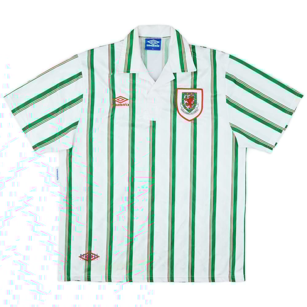 1993-95 Wales Away Shirt - 9/10 - (XL)