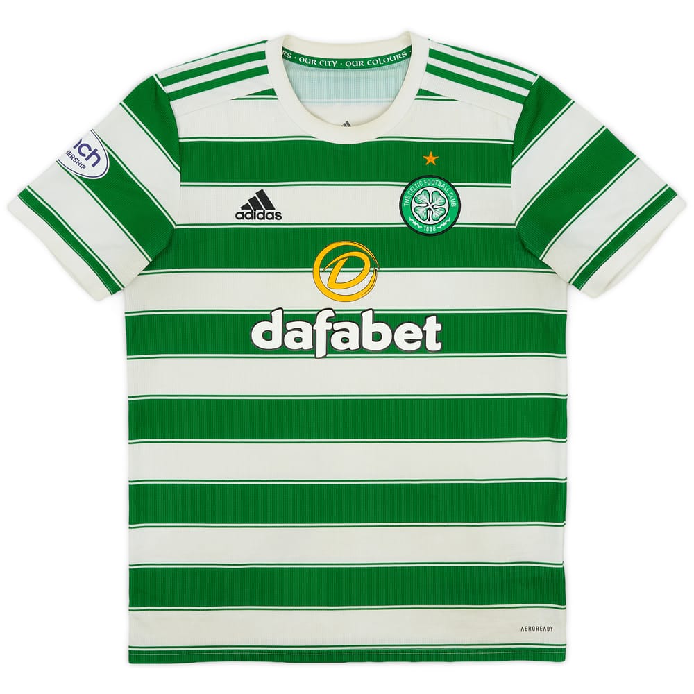 2021-22 Celtic Home Shirt - 5/10 - (M)