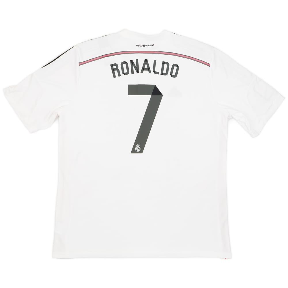 2014-15 Real Madrid Home Ronaldo #7 (XXL)