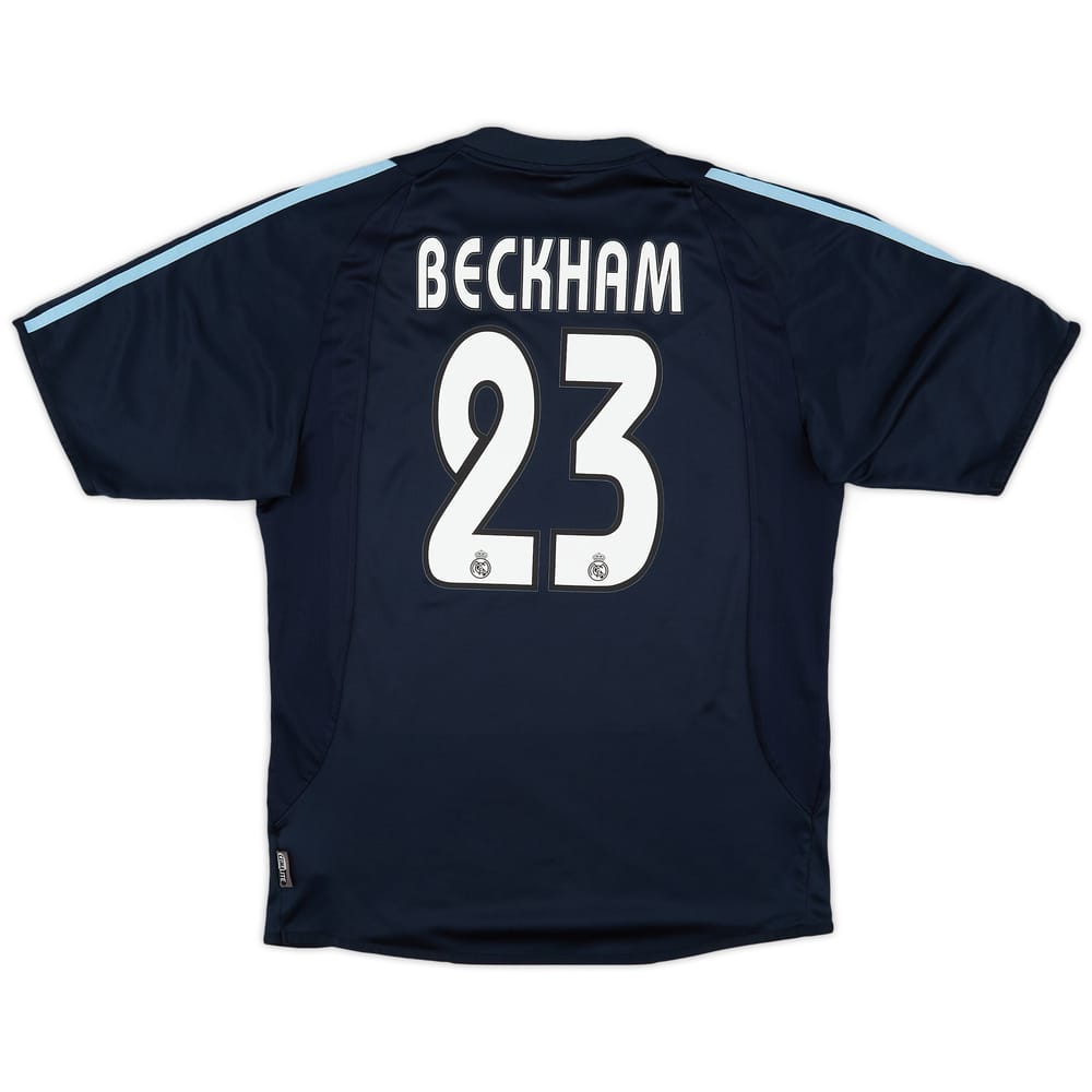 2003-04 Real Madrid Away Shirt Beckham #23 - 5/10 - (M)