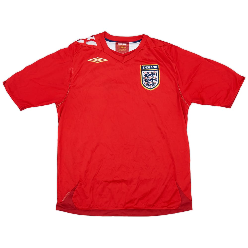 2006-08 England Away Shirt - 4/10 - (L)