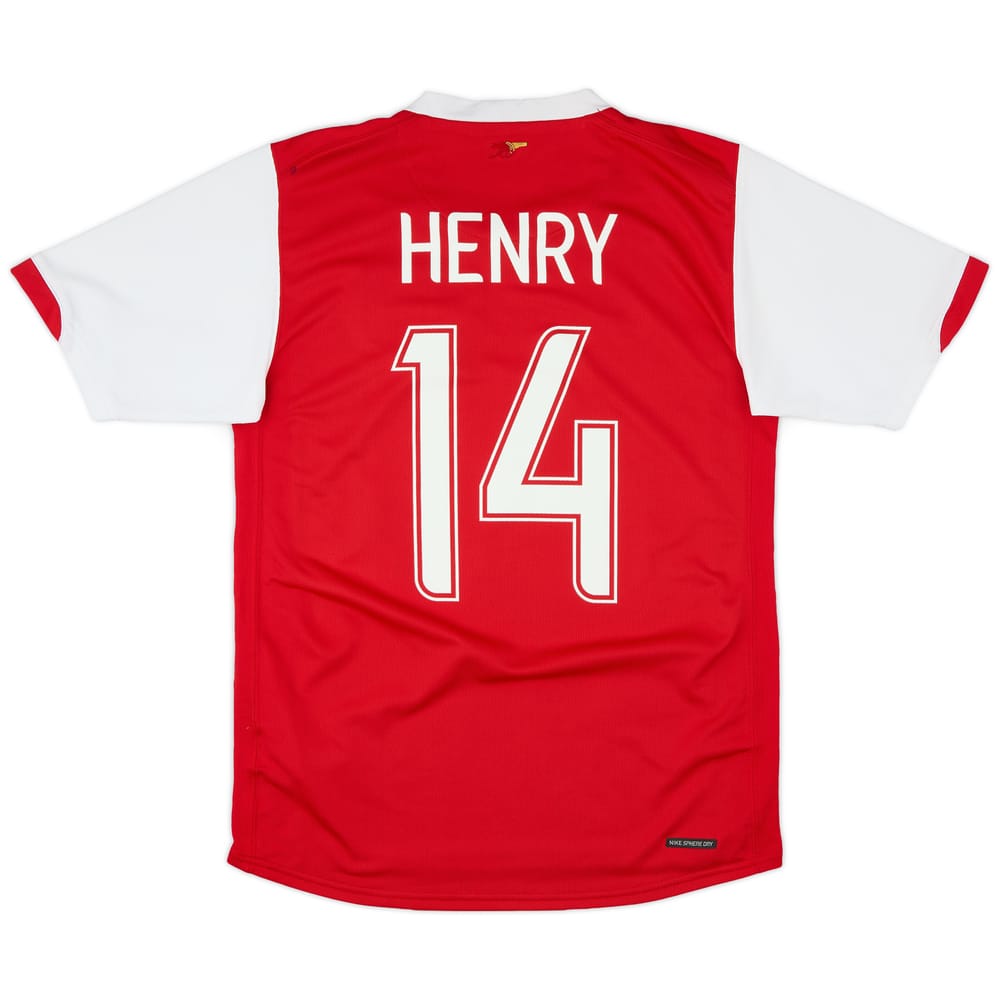 2006-08 Arsenal Home Shirt Henry #14 - 7/10 - (S)