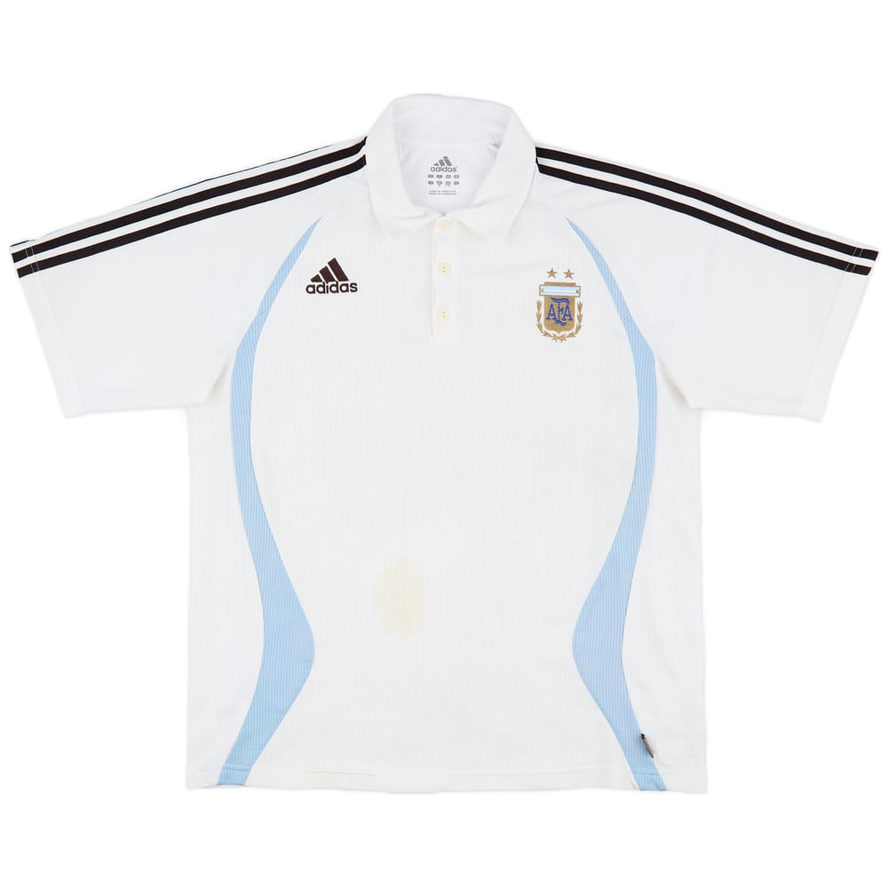 2006-07 Argentina adidas Polo Shirt - 4/10 - (XL)