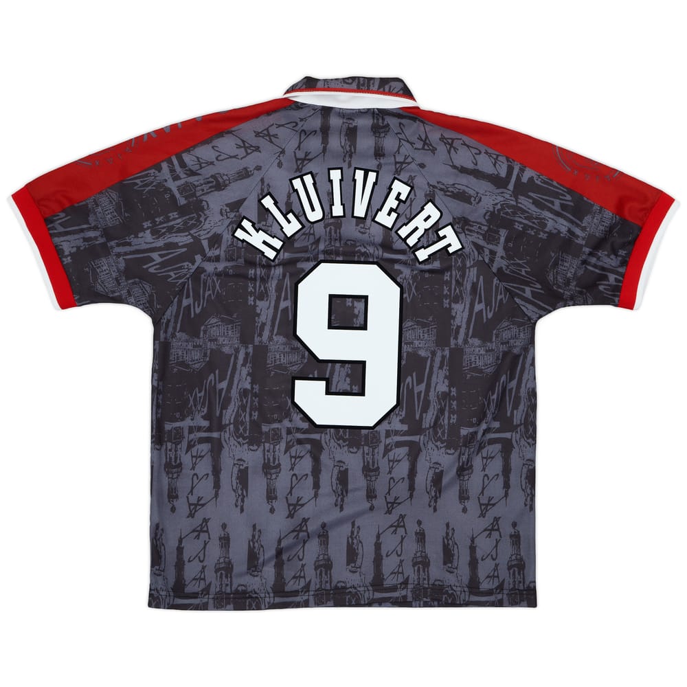1996-97 Ajax Away Shirt Kluivert #9 - 9/10 - (L)