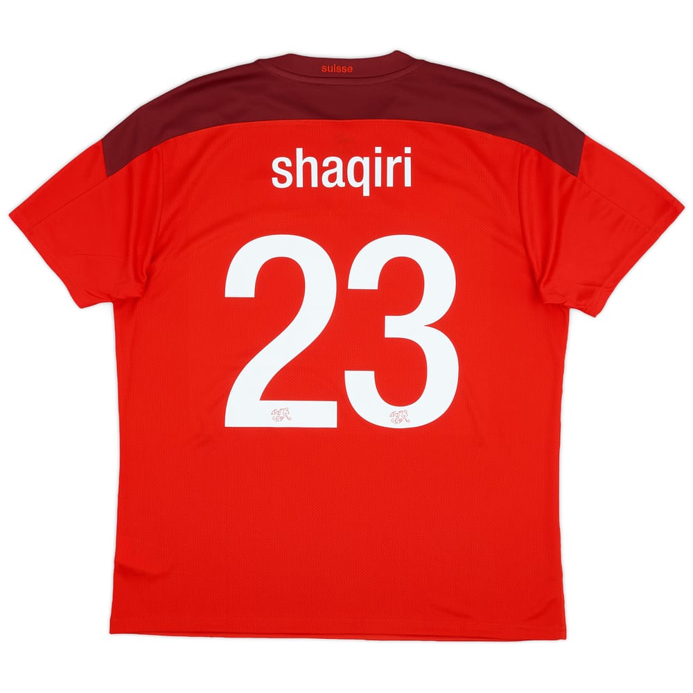 2020-21 Switzerland Home Shirt Shaqiri #23 (XL)