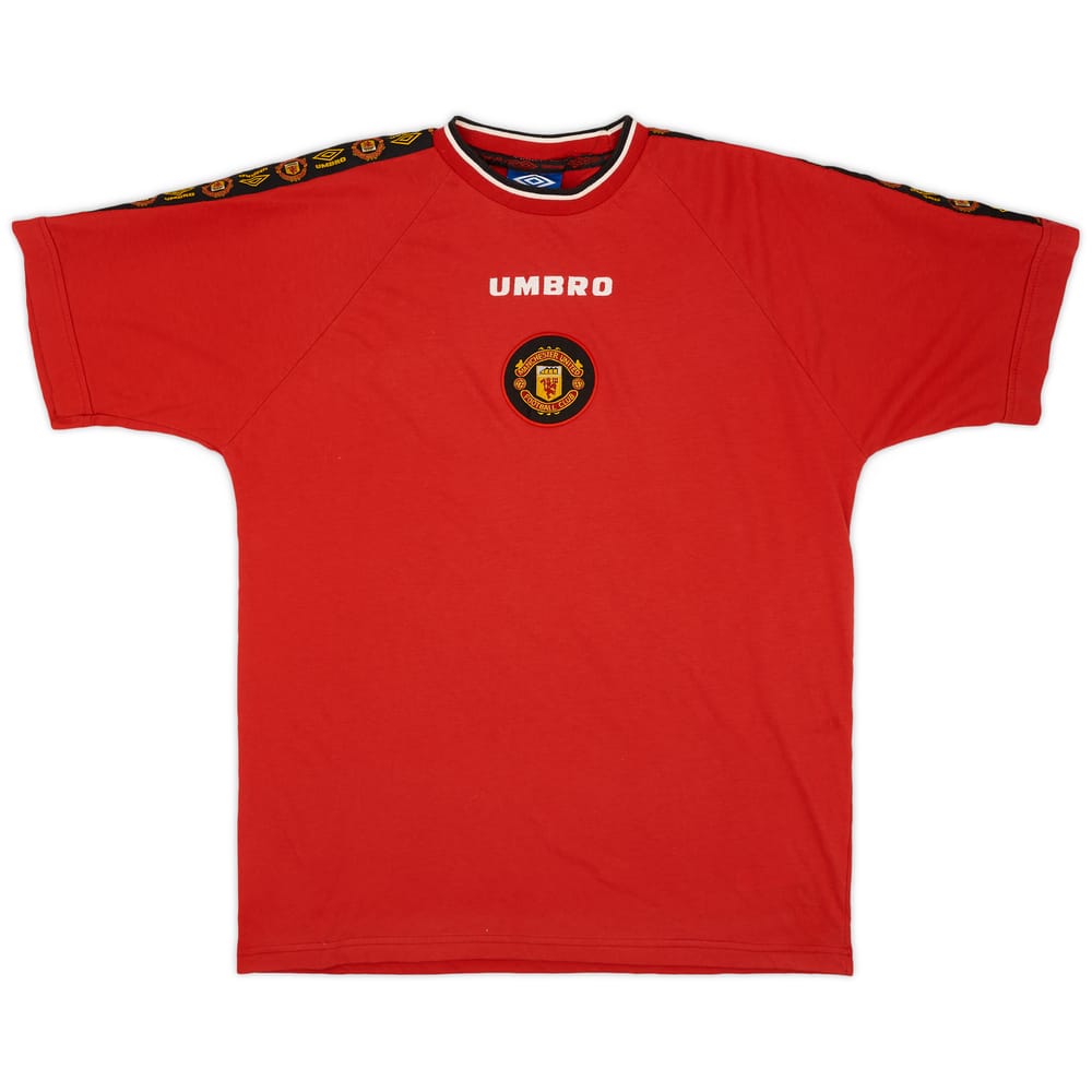 1996-97 Manchester United Umbro Cotton Tee - 7/10 - (XL)