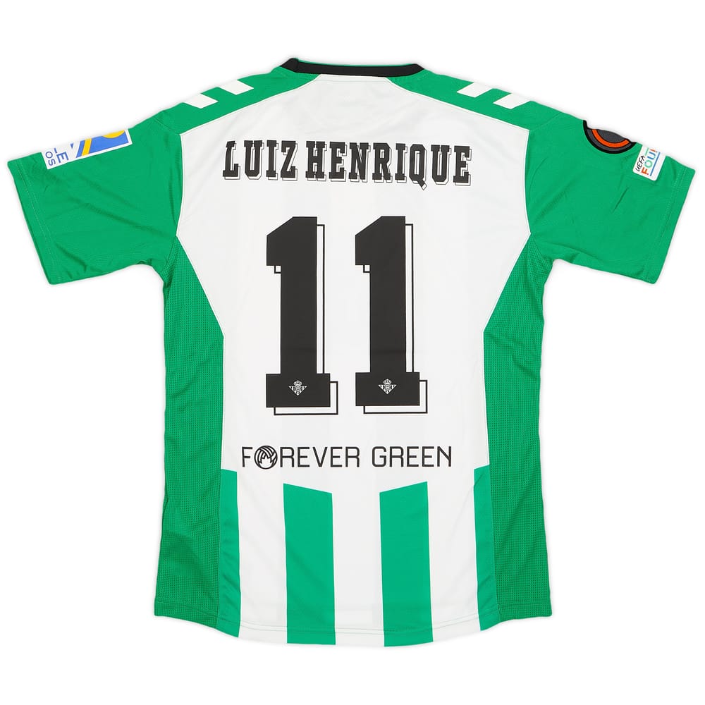 2022-23 Real Betis Match Issue Europa League Home Shirt Luiz Henrique #11