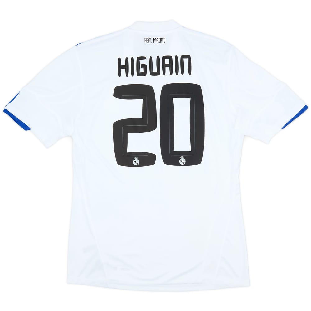 2010-11 Real Madrid Home Shirt Higuain #20 (L)