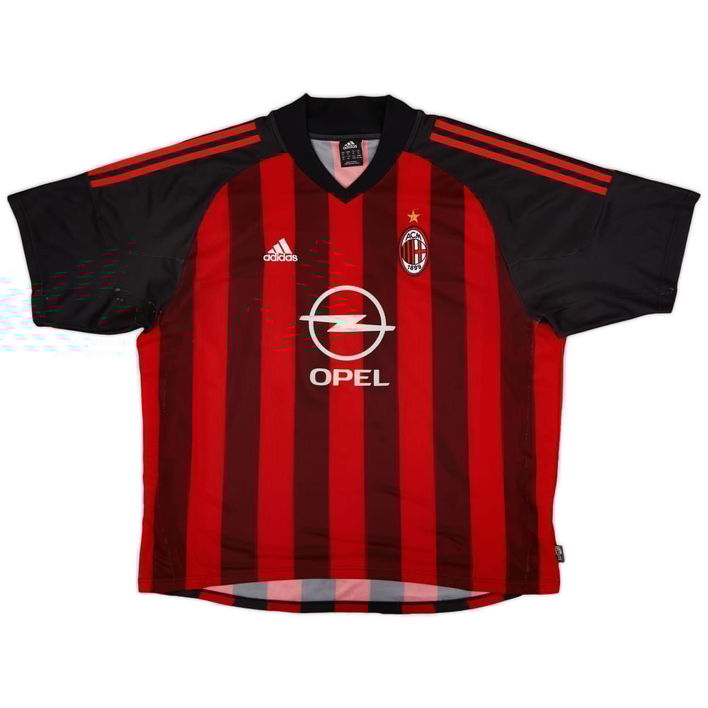 2002-03 AC Milan Home Shirt - 5/10 - (XL)