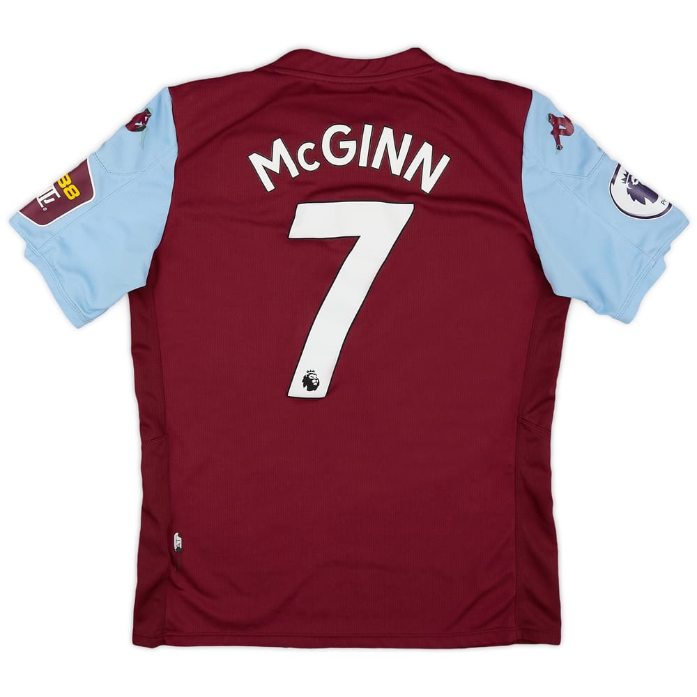 2019-20 Aston Villa Home Shirt McGinn #7 - 4/10 - (S)