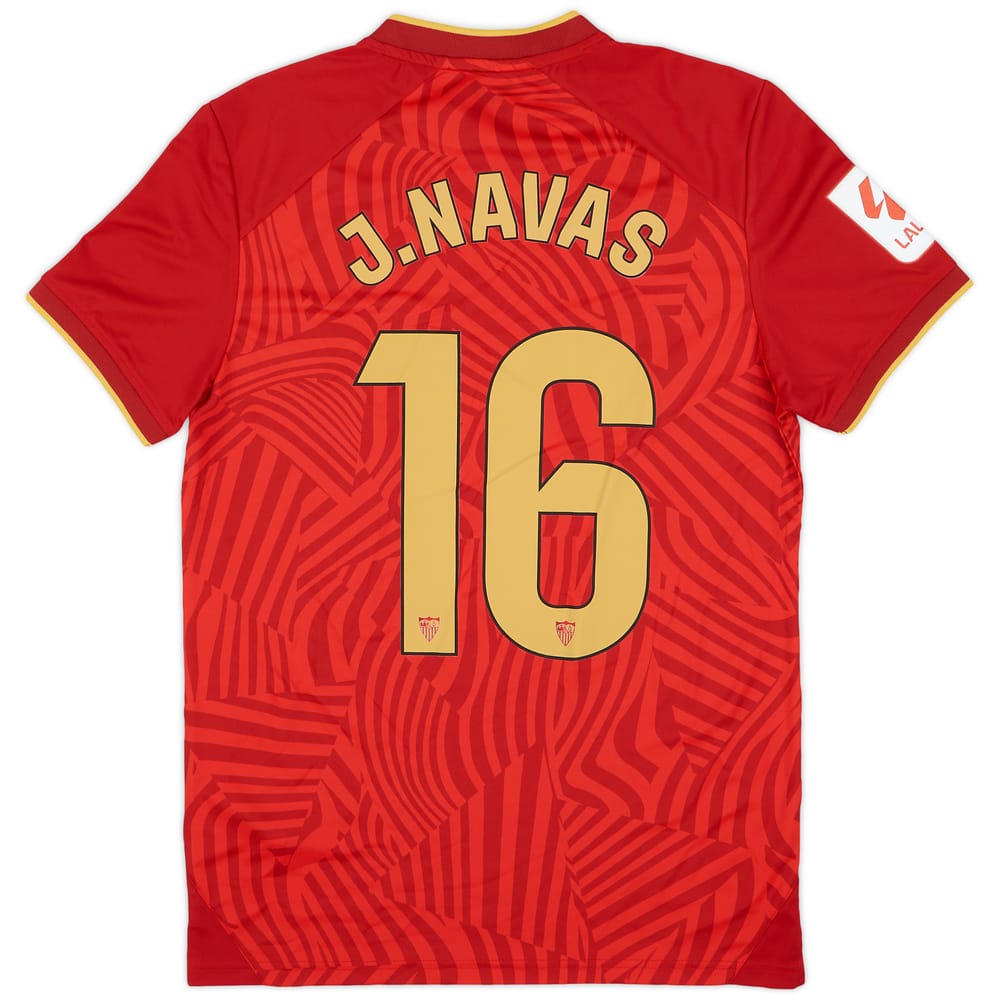 2023-24 Sevilla Super Cup Away Shirt J. Navas #16 - 9/10 - (S)