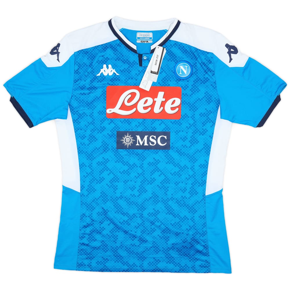2019-20 Napoli Authentic Home Shirt (3XL)