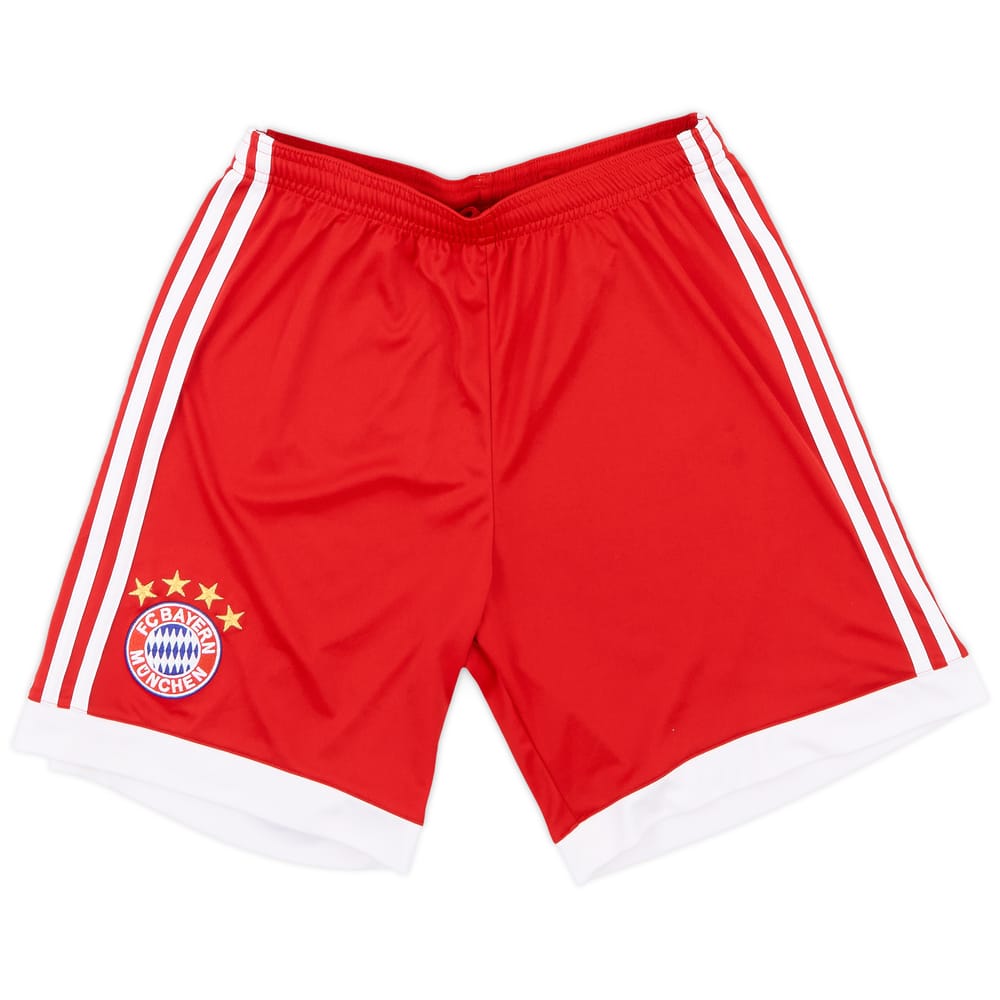 2017-18 Bayern Munich Home Shorts - 9/10 - (S)