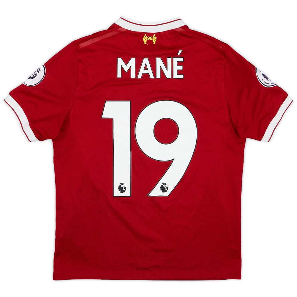 2017-18 Liverpool 125 Years Home Shirt Mane #19 - 9/10 - (L.Boys)