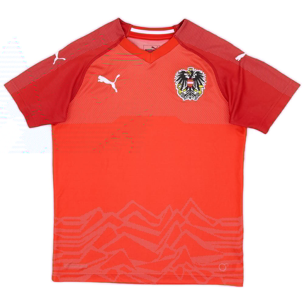 2018-19 Austria Home Shirt - 8/10 - (XL.Boys)