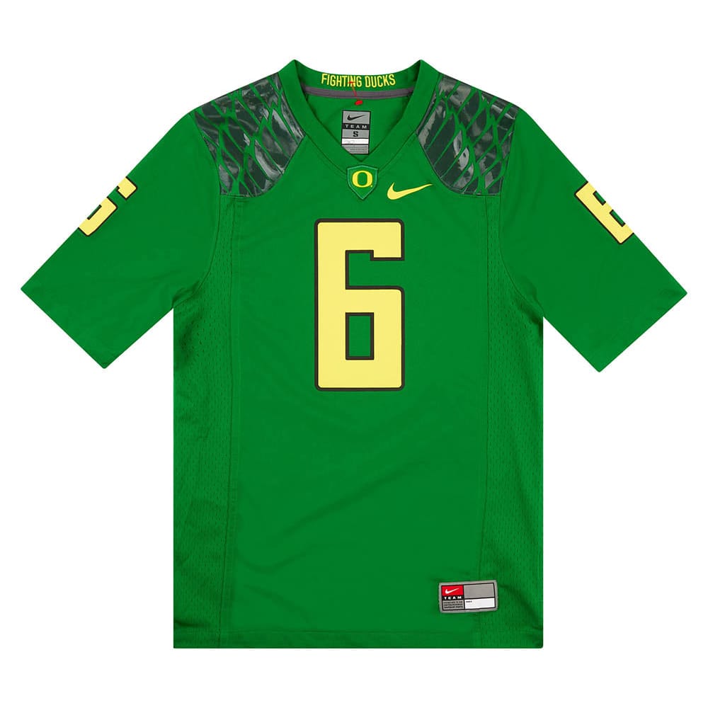 2012-13 Oregon Ducks Thomas #6 Nike Jersey (Alternate) S