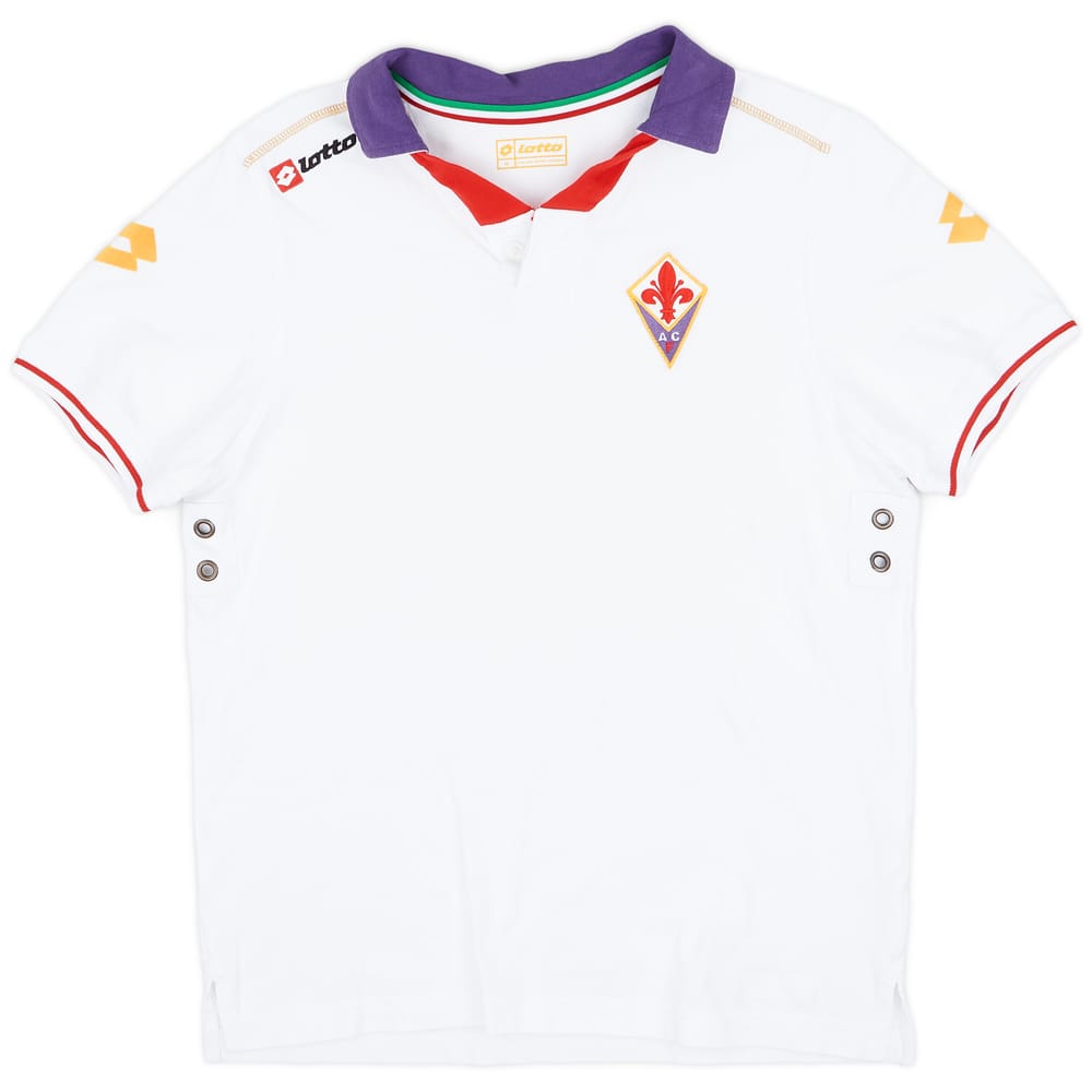 2010-11 Fiorentina Lotto Polo Shirt - 9/10 - (M)
