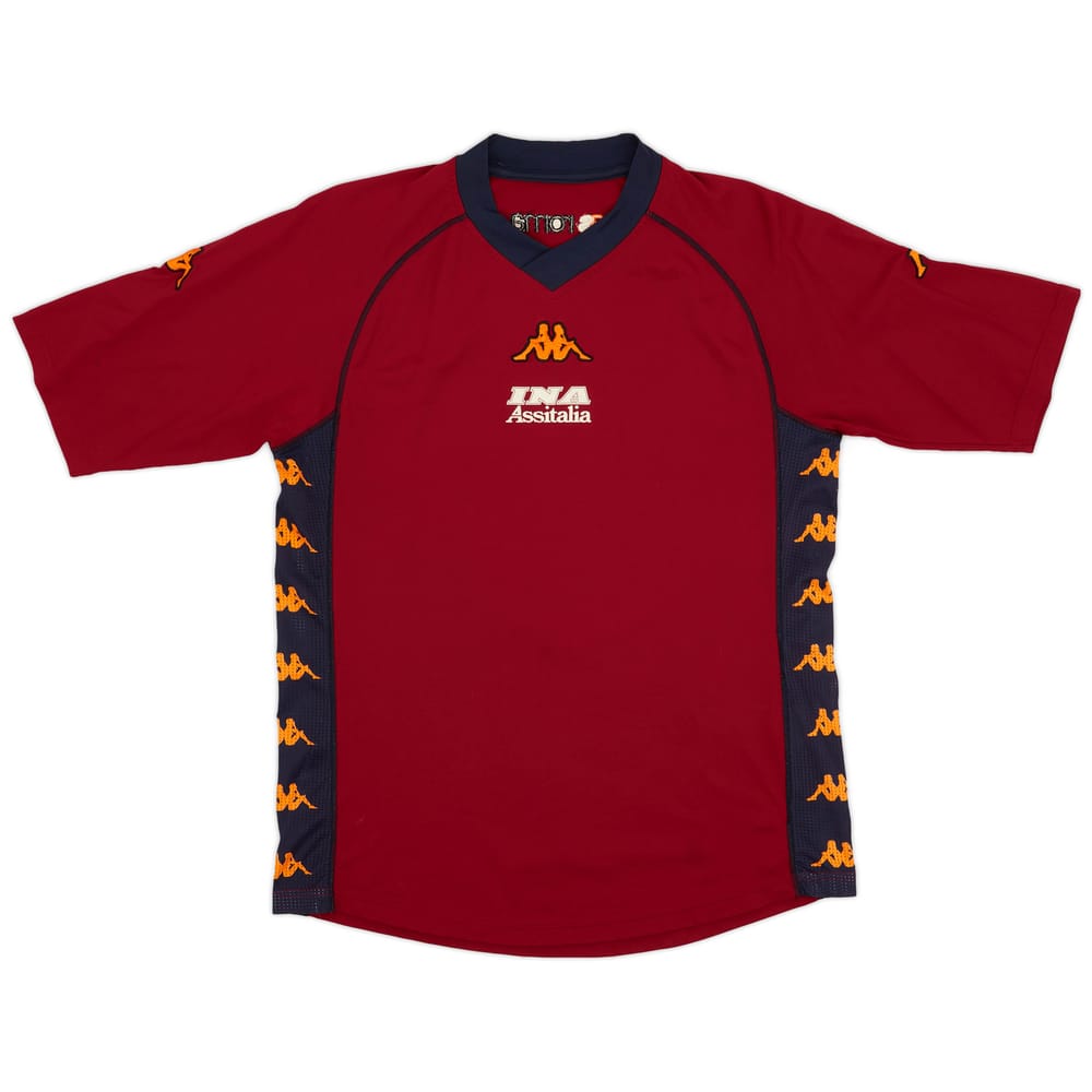 2001-02 Roma Kappa Training Shirt - 6/10 - (M)