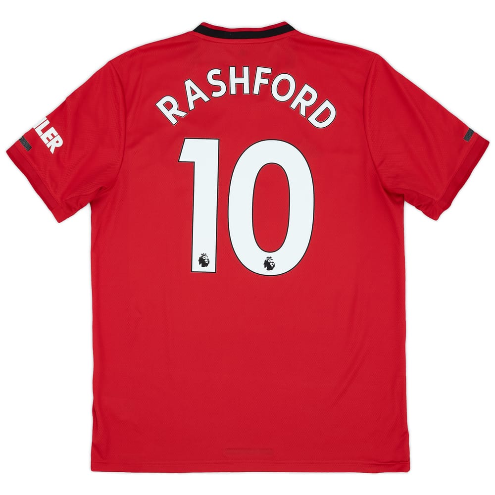2019-20 Manchester United Home Shirt Rashford #10 - 7/10 - (L)
