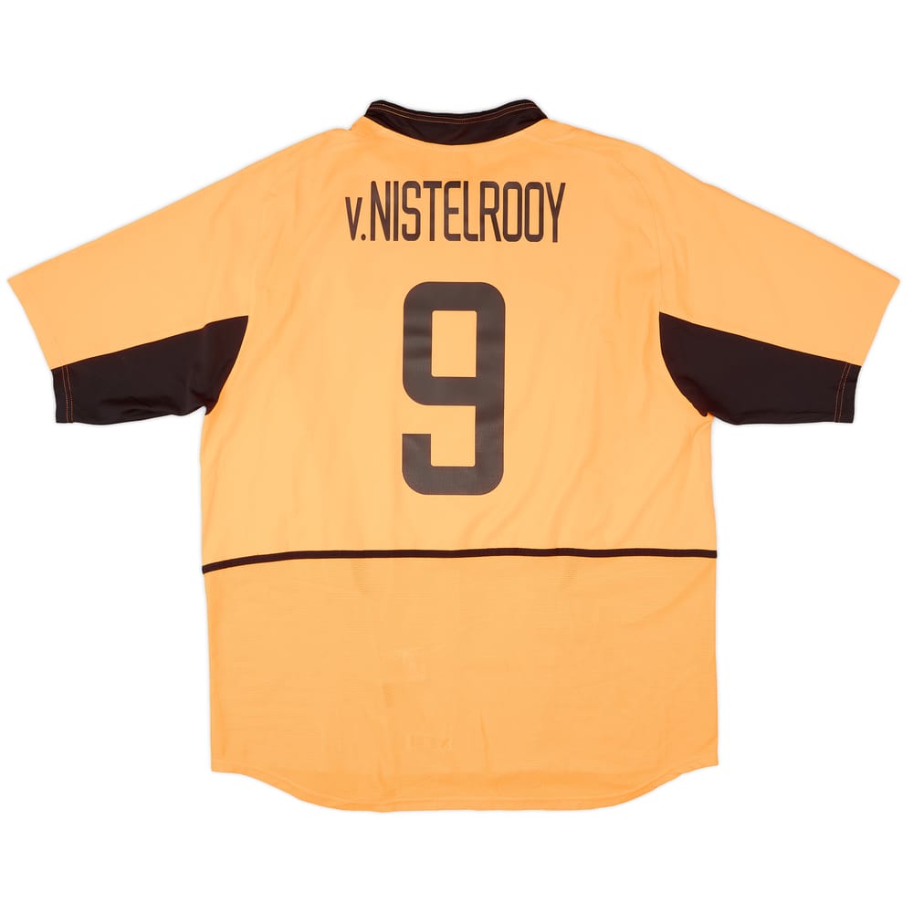2002-04 Netherlands Home Shirt v. Nistelrooy #9 - 9/10 - (XXL)