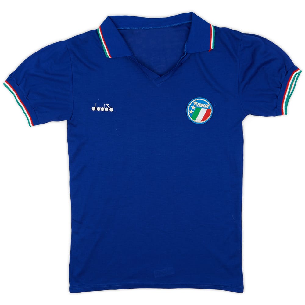 1986-88 Italy Home Shirt - 9/10 - (XL)