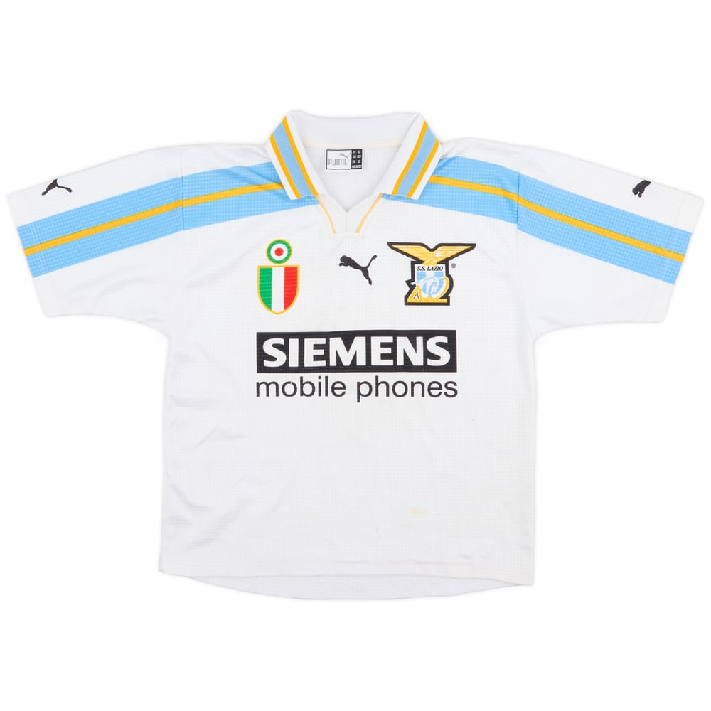 2000-01 Lazio Centenary Home Shirt - 5/10 - (M.Boys)