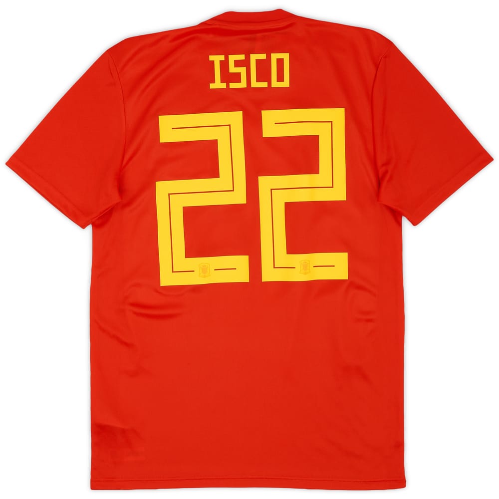 2018-19 Spain Home Shirt Isco #22 (S)