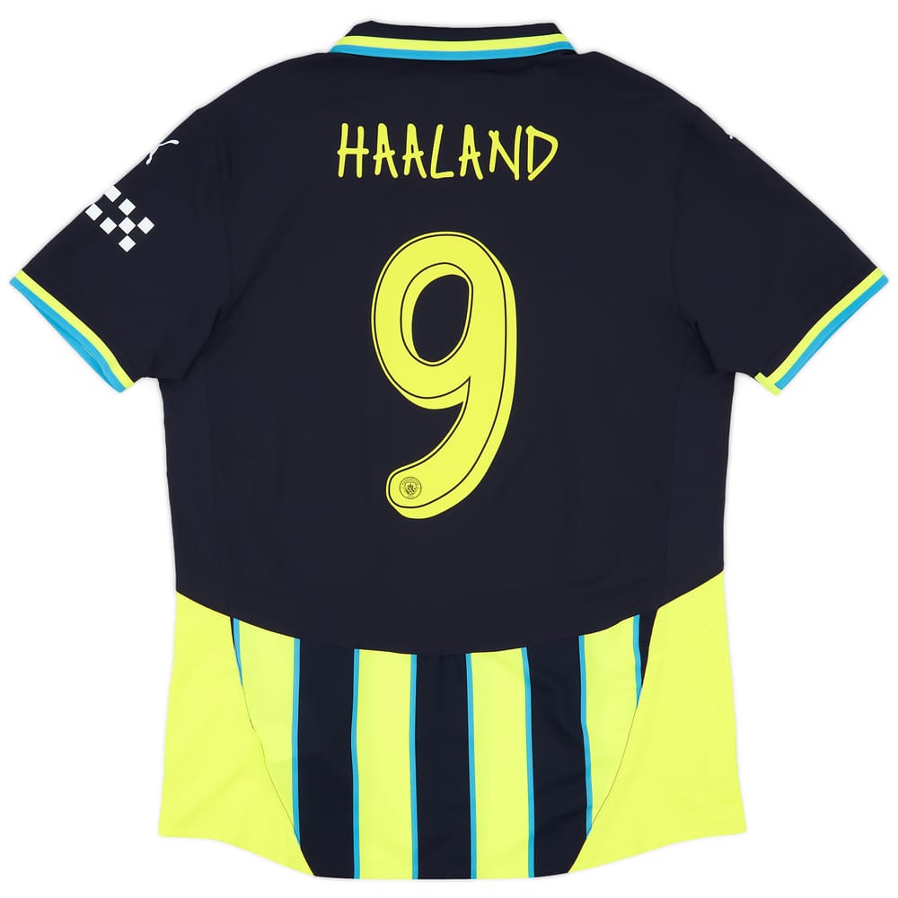 2024-25 Manchester City Authentic Away Shirt Haaland #9