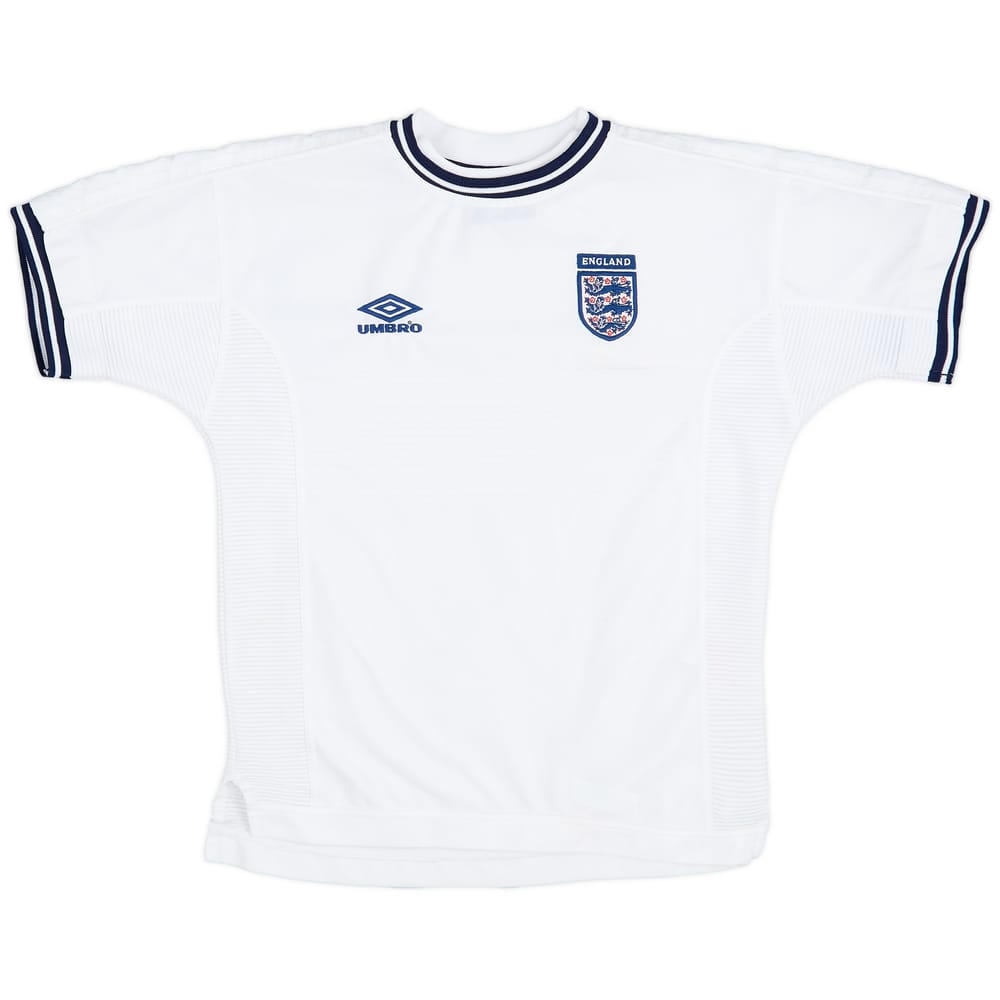 1999-01 England Home Shirt - 8/10 - (L.Boys)