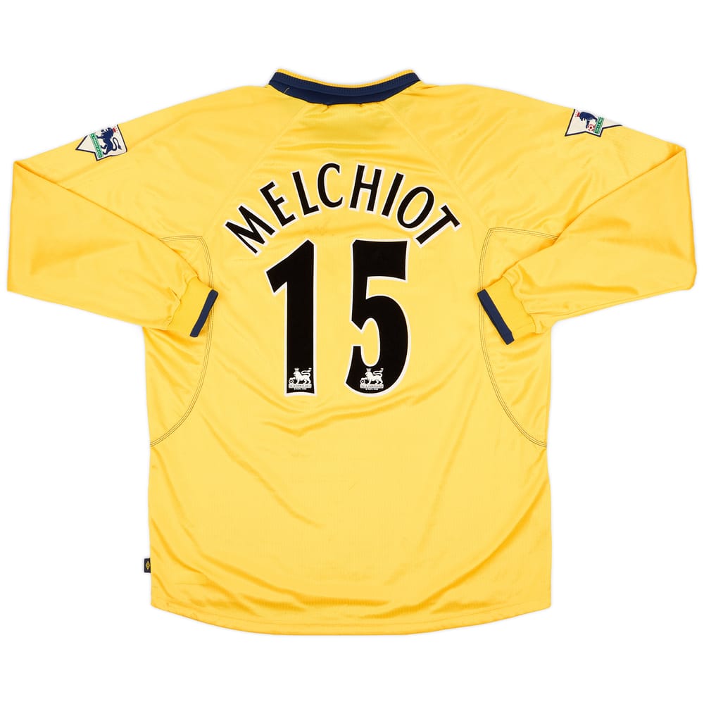 1999-00 Chelsea Match Issue Third Shirt Melchiot #15