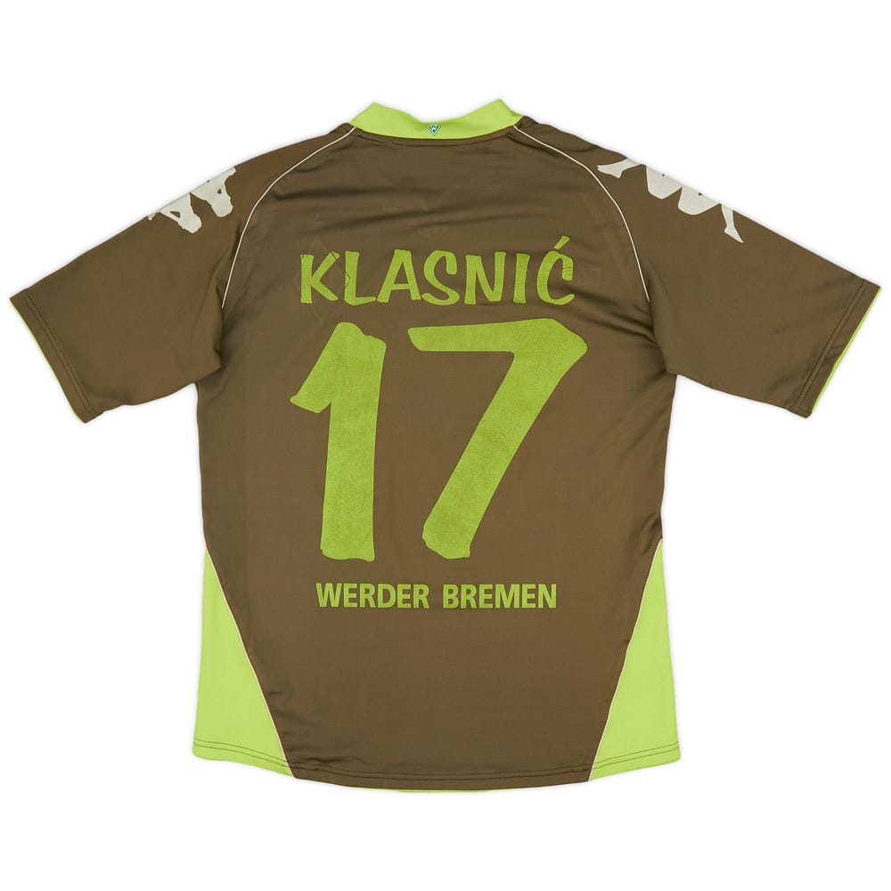 2007-08 Werder Bremen Away Shirt Klasnic #17 - 6/10 - (L)