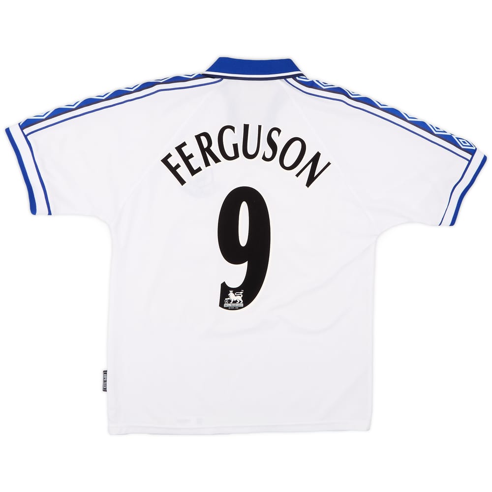 1998-99 Everton Away Shirt Ferguson #9 - 8/10 - (M)